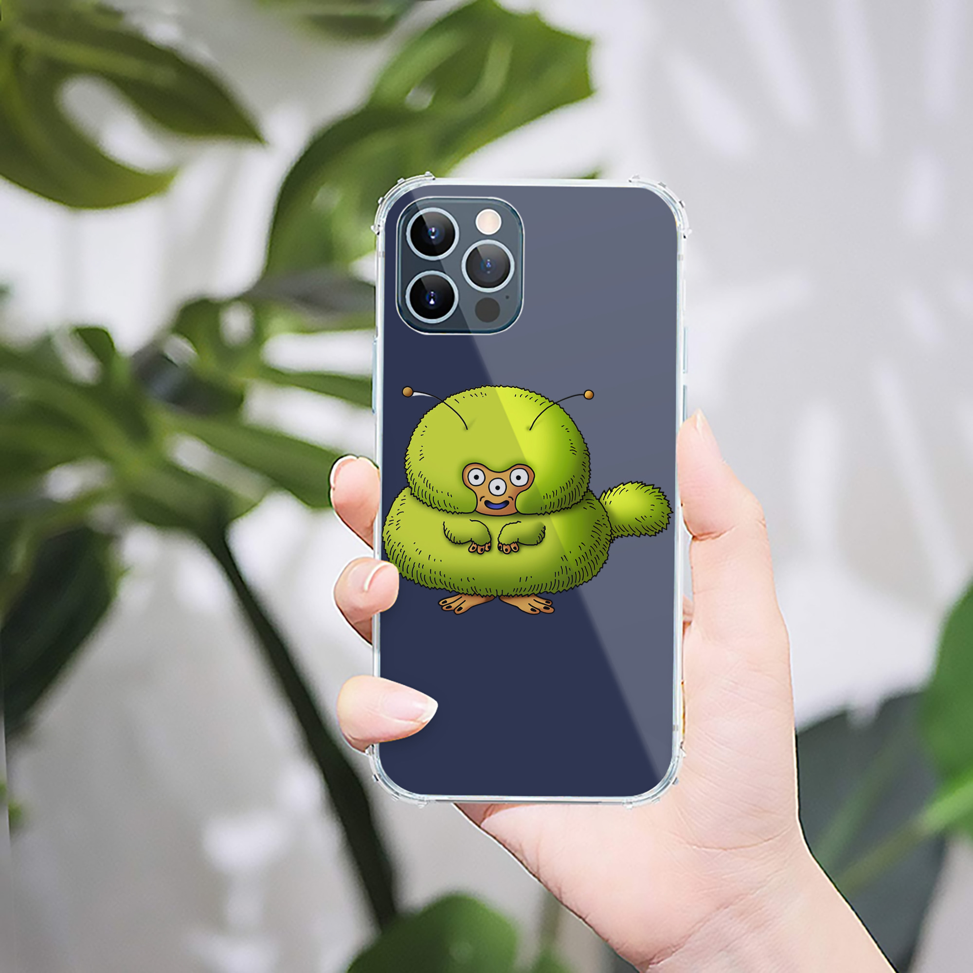 （画像用） ドラゴンクエスト Doragon Kuesuto Dragon Quest 【iPhone 12シリーズ対応】透明スマホケース（クリアソフトケース）